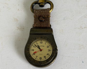 Eagle Ridge Carabiner Quartz Pocket Watch