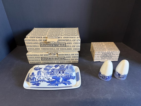 Churchill, Blue Willow, Made In England OPEN STOCK, Sold Separately