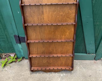 Wood Spoon Display Rack