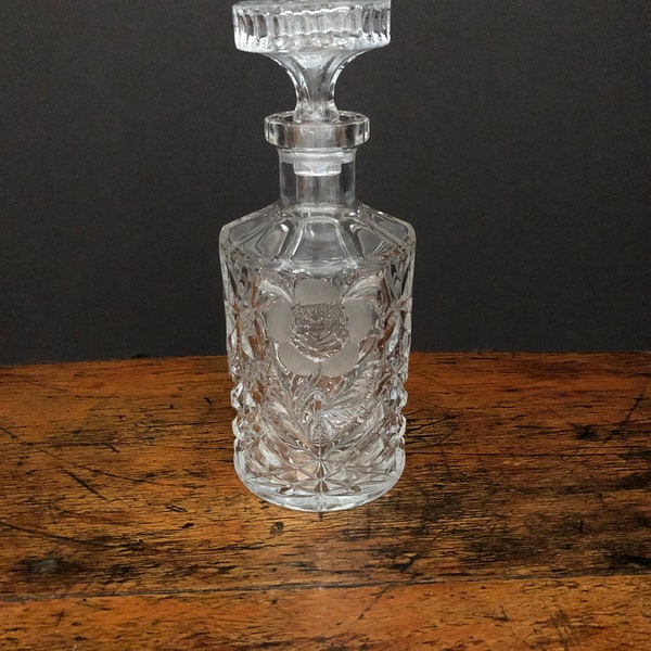 Antique Bourbon Decanter Etsy