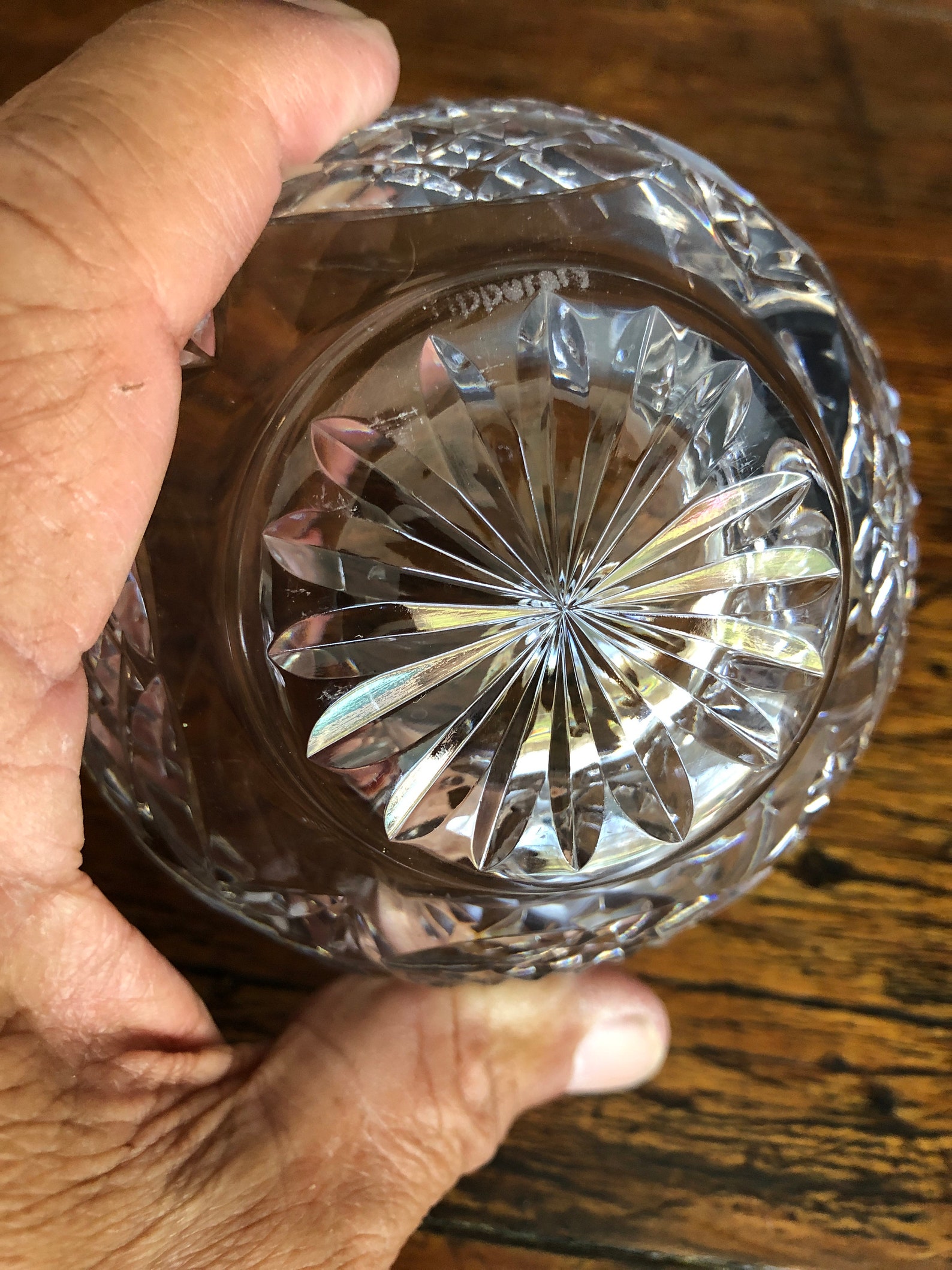 Tipperary Irish Crystal Bowl Heavy Crystal Vintage | Etsy