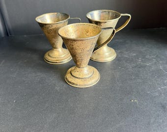 Antique 1915 Vortex metal soda fountain ice cream Dixie paper cone holders