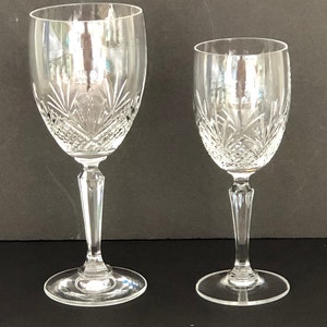 Oneida Downing Street, Crystal Stemware, Water Goblets, Wine Glasses, OPEN STOCK