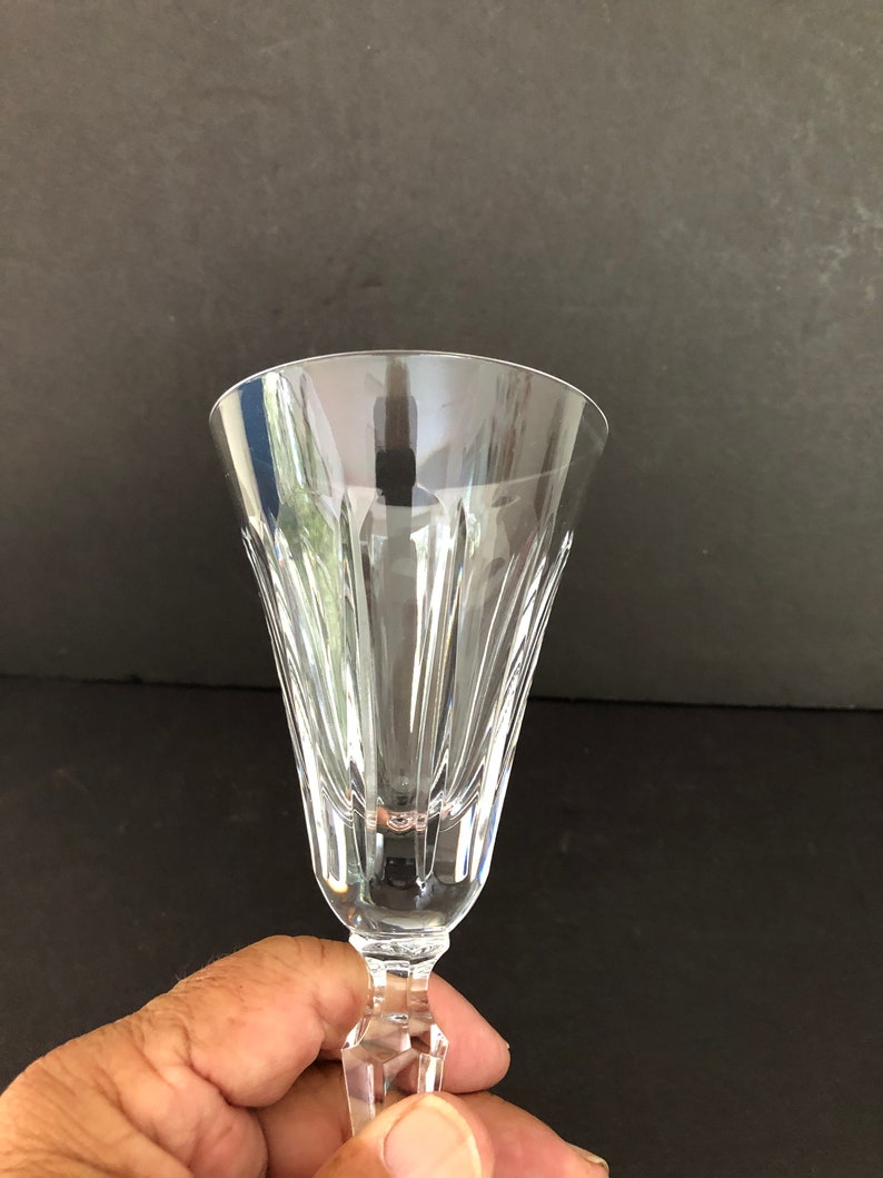 Waterford Wedgwood Crystal Stemware Pattern Tiara Wine Etsy