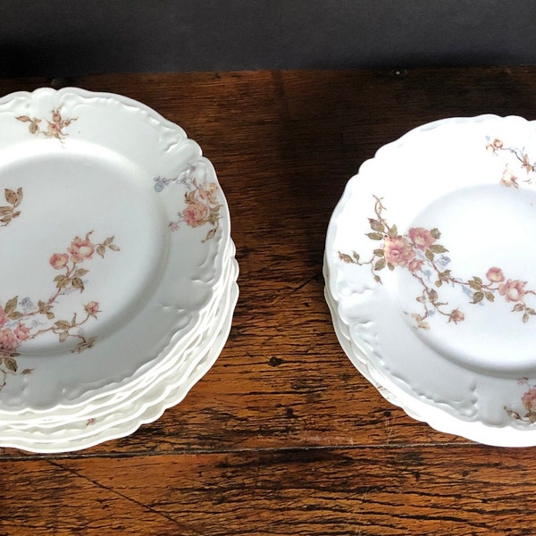 Haviland, Limoges China, Rose Pattern, Antique,  Discontinued, Open Stock