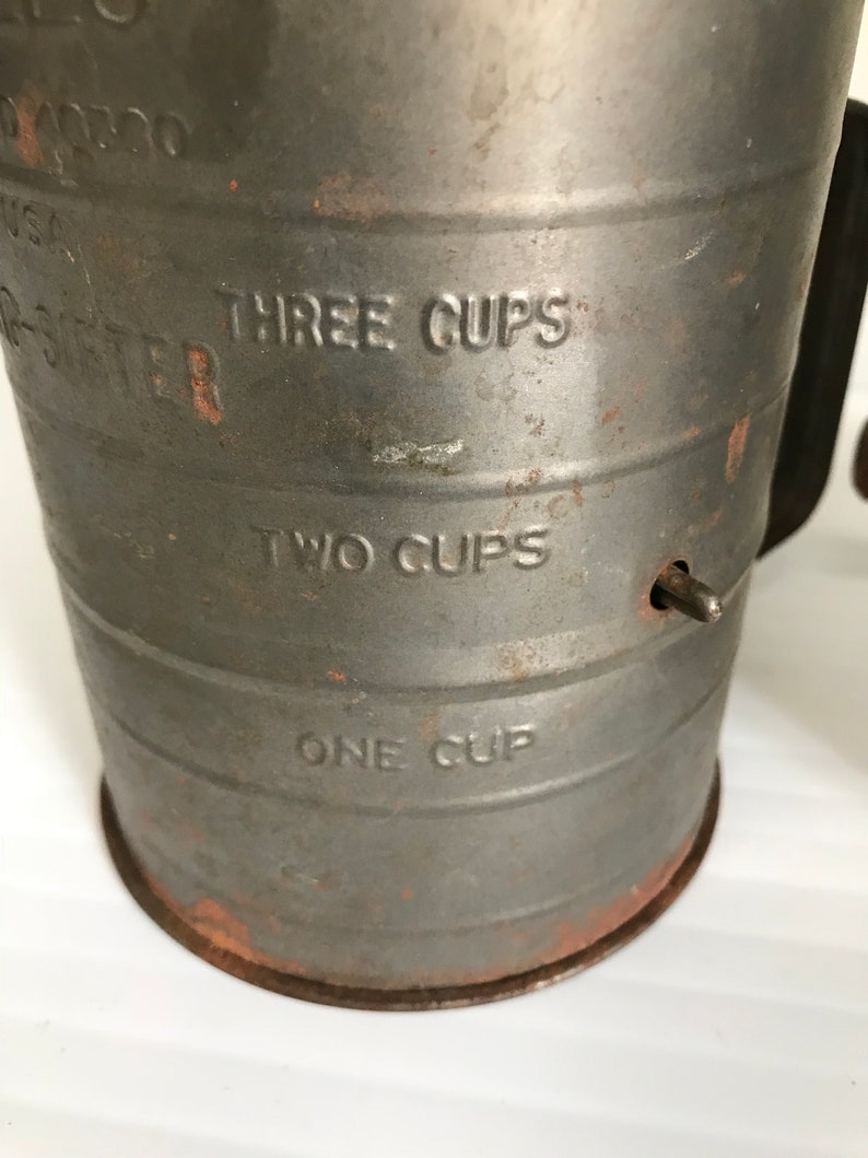 Bromwell Crank Handle Sifters Visible Measure Bromwell Etsy