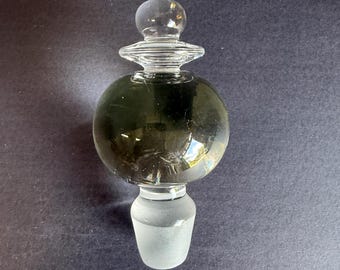 Decanter Stopper, Chrystal, Antique, Replacement Stoppers, Cruet, Vinegar Bottles, Wine Bottle, Glassware Stopper, Bottle Top,