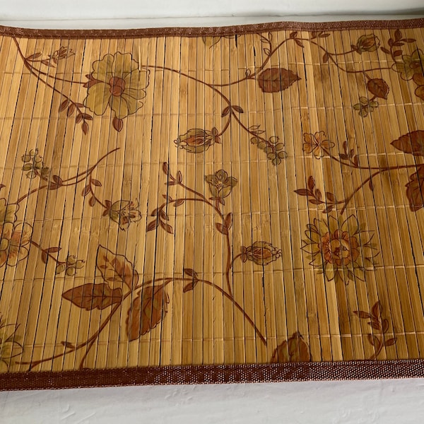 Bamboo Placemats Etsy