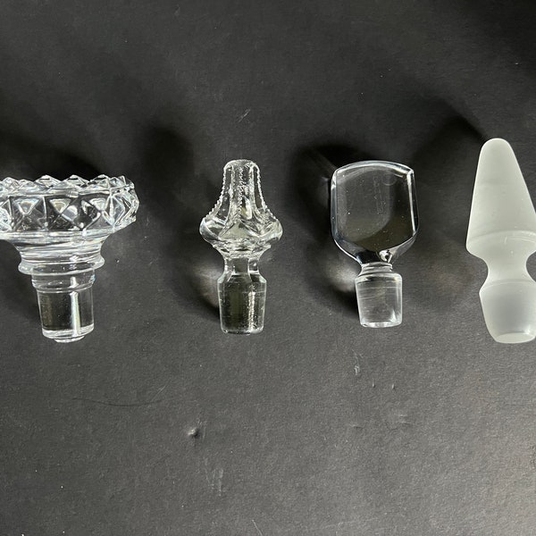 Replacement Glass Decanter Stoppers Etsy