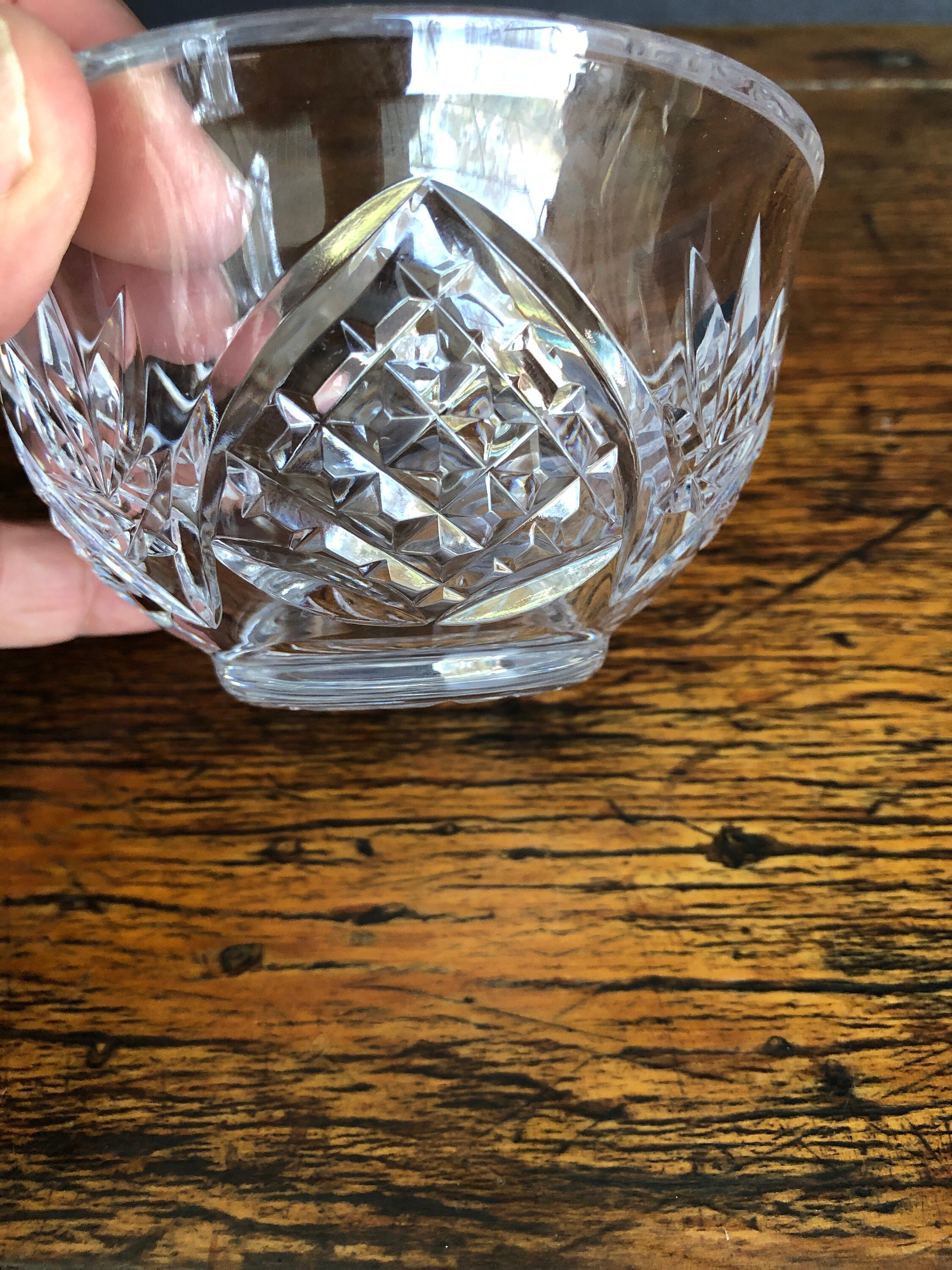 Tipperary Irish Crystal Bowl Heavy Crystal Vintage | Etsy