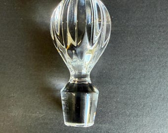 Decanter Stopper, Chrystal, Antique, Replacement Stoppers, Cruet, Vinegar Bottles, Wine Bottle, Glassware Stopper, Bottle Top,