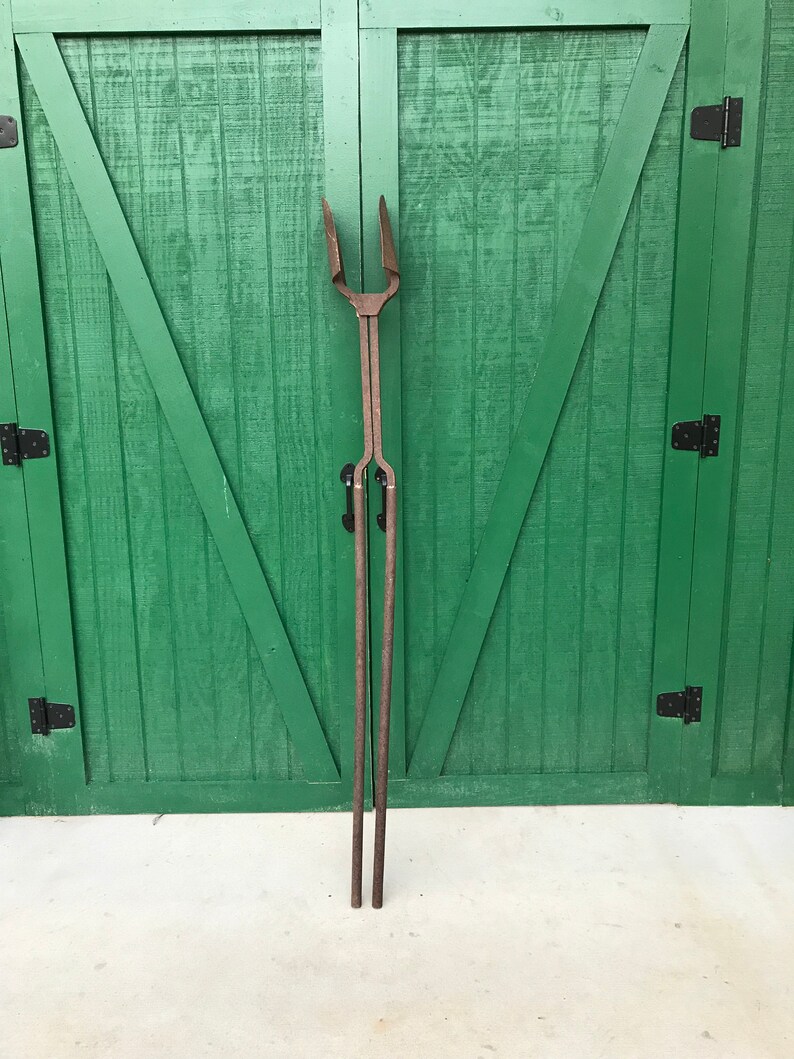 Antique Cast Iron Augur Post Hole Digger Circa 1800sFarm Etsy