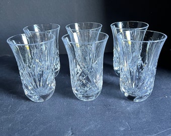 Gorham, Cherrywood Pattern, Crystal, Clear, Tumbler, Antique