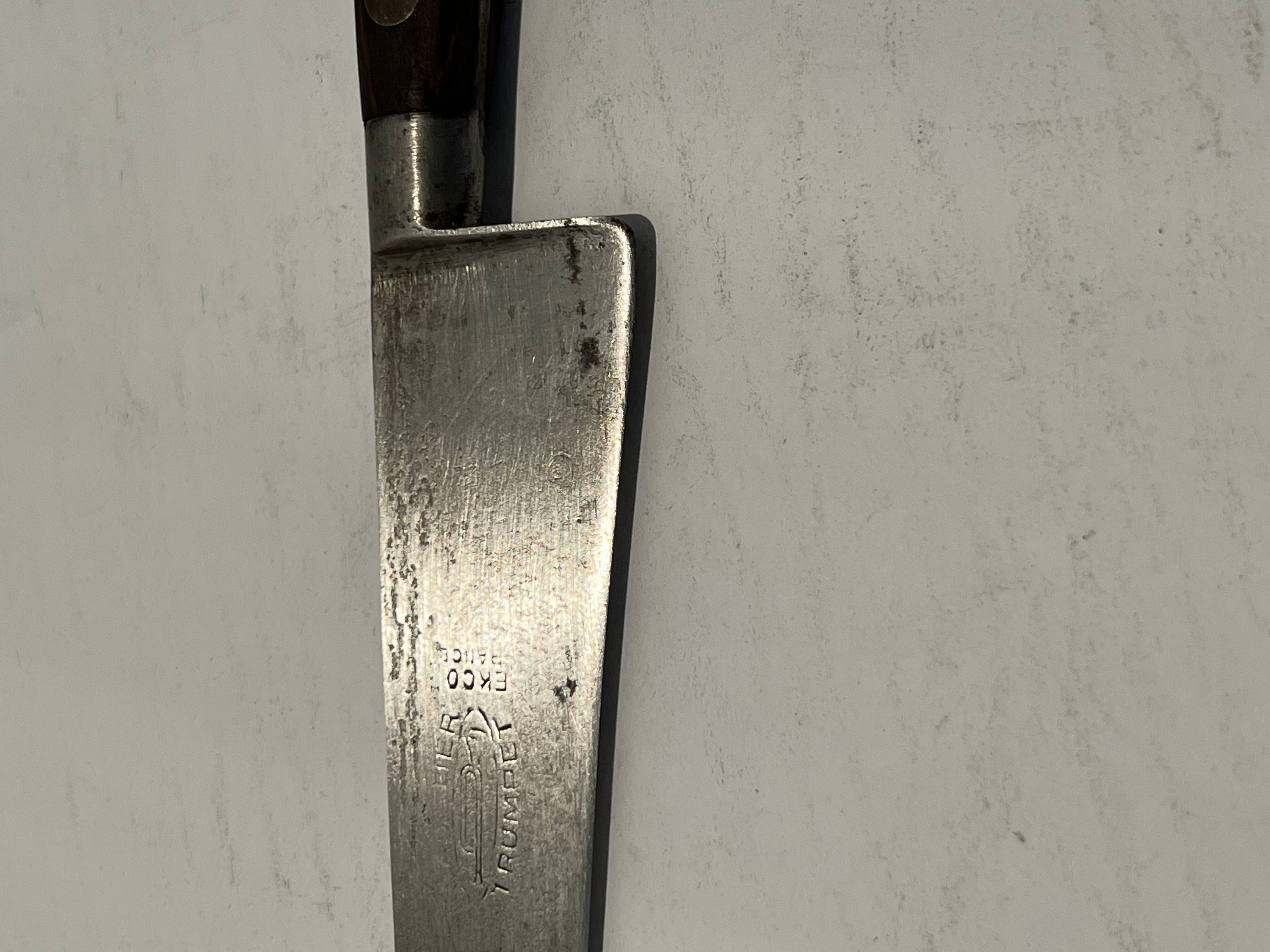 Trumpet Sabatier Knife, French Cutlery, Ekco France 