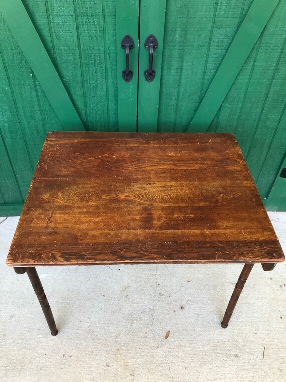 Sold at Auction: Vintage Folding Sewing Table