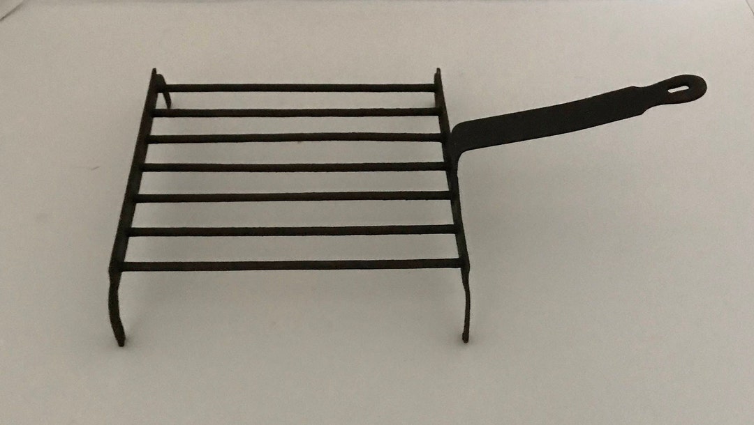 Wood Stove Toaster Cast Iron Trivet Circa 1700s Fire Place Etsy.de