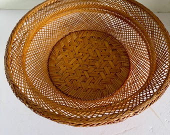 Morikago Woven Bamboo Basket Surge Sensuji Style