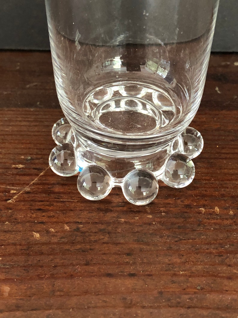 Vintage Imperial Juice Glasses Candlewick Pattern Imperial Etsy