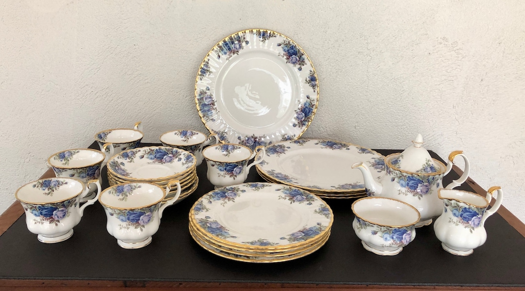   Moonlight Rose デザートプレート ロイヤルアルバート/ムーンライトローズ/BBプレート/Royal Albert