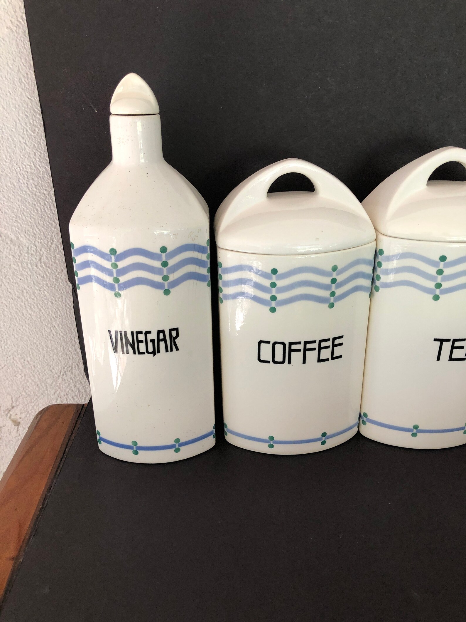 Canister Set Antique German 13 Canisters Made in Germany Etsy