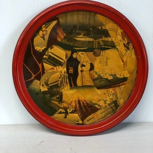 Oriental Framed Art, Decopage