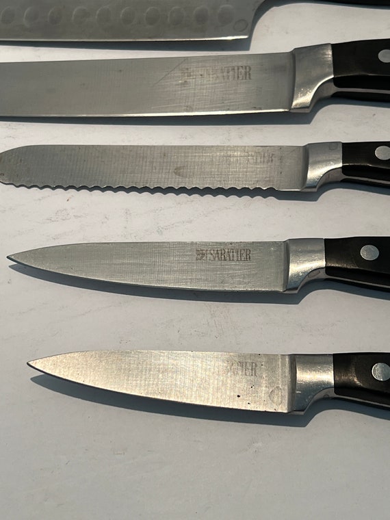 Emeril Lagasse 3-Piece Stainless Steel Kitchen Knife Set - Silver