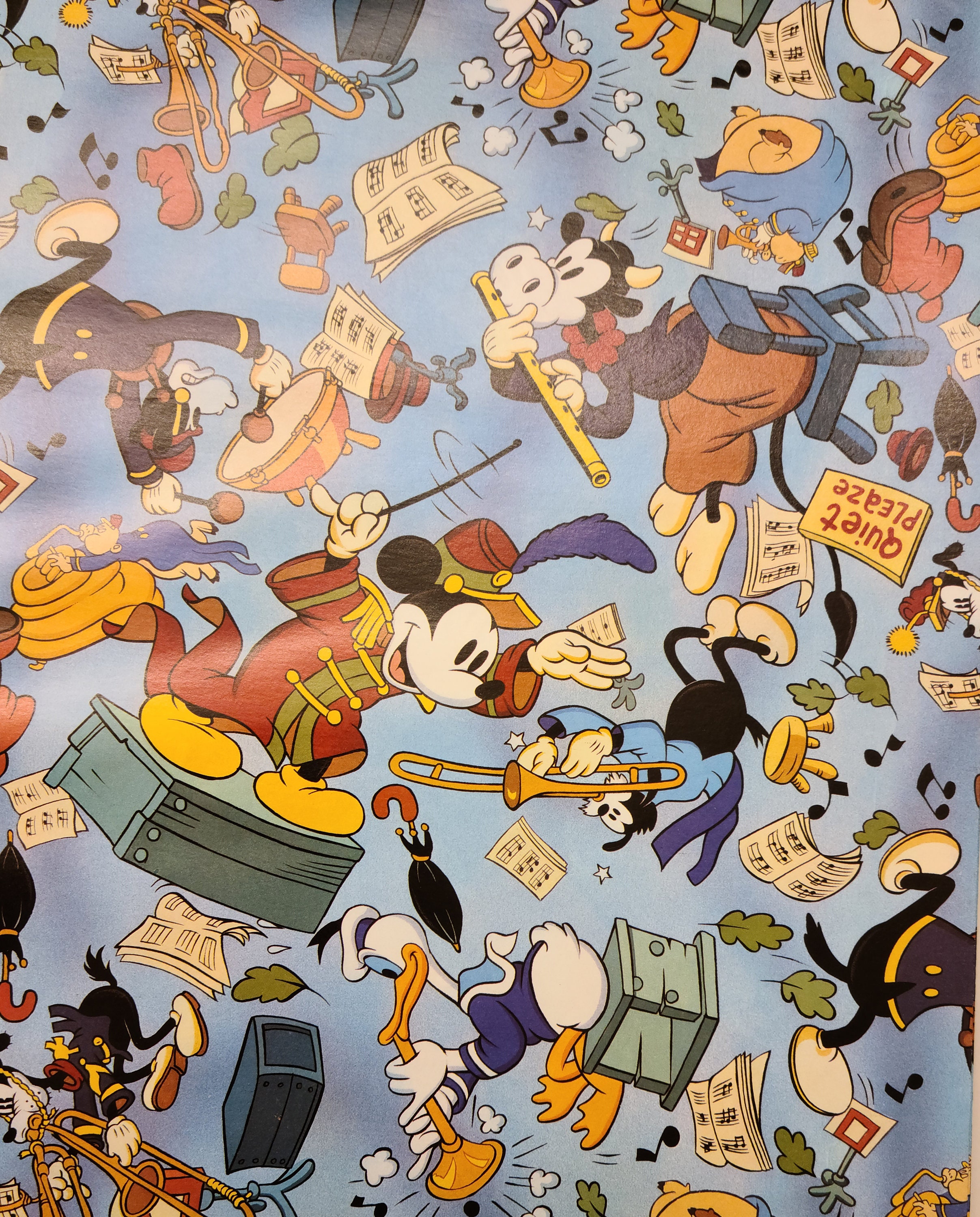 Mickey's Movie Career Gift Wraps, Disney Gift Wrap Papers, Papers From ...