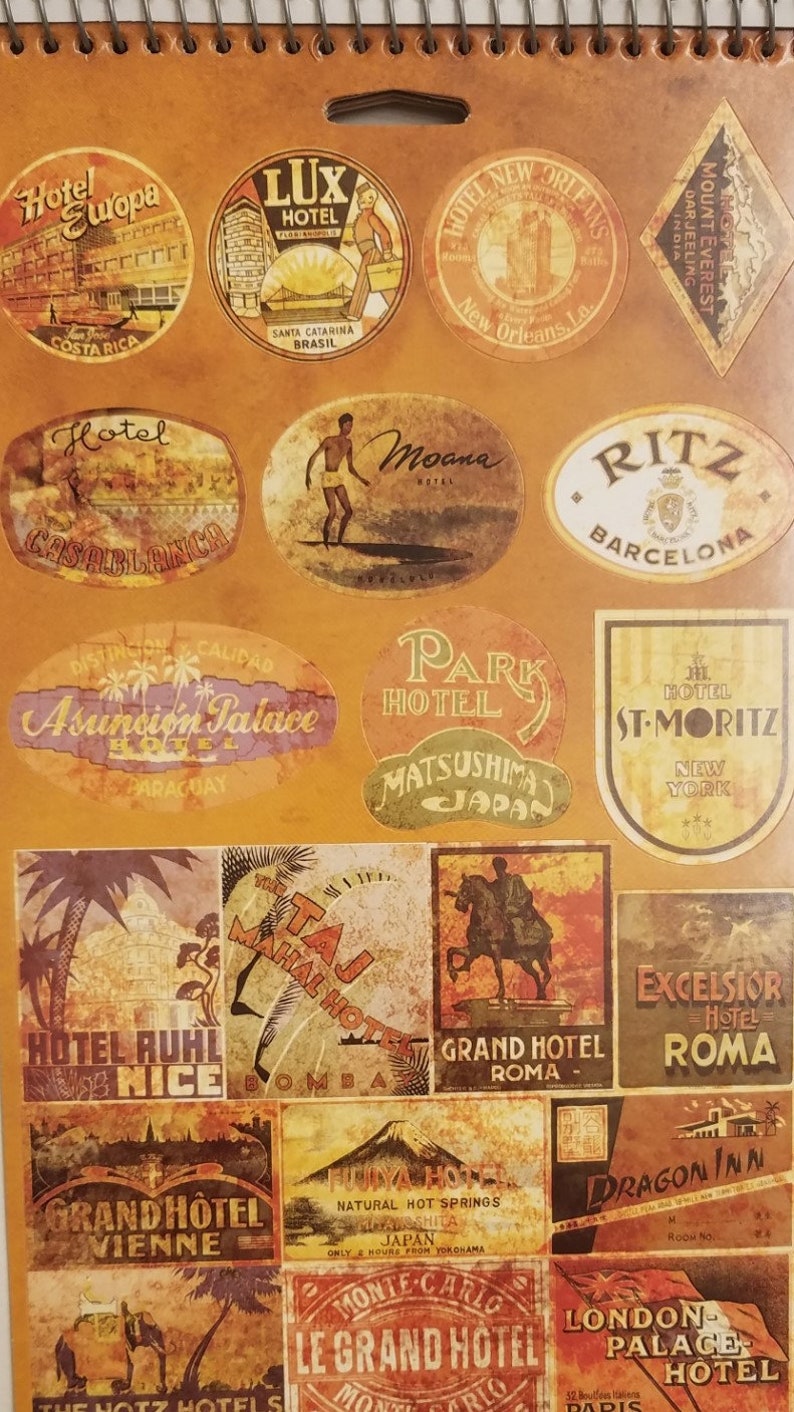 Tickets Tim Holtz Numbers License Plates Vintage Labels Idea-ology Salvage Stickers Posters 379 Stickers Junk Journal Bingo People