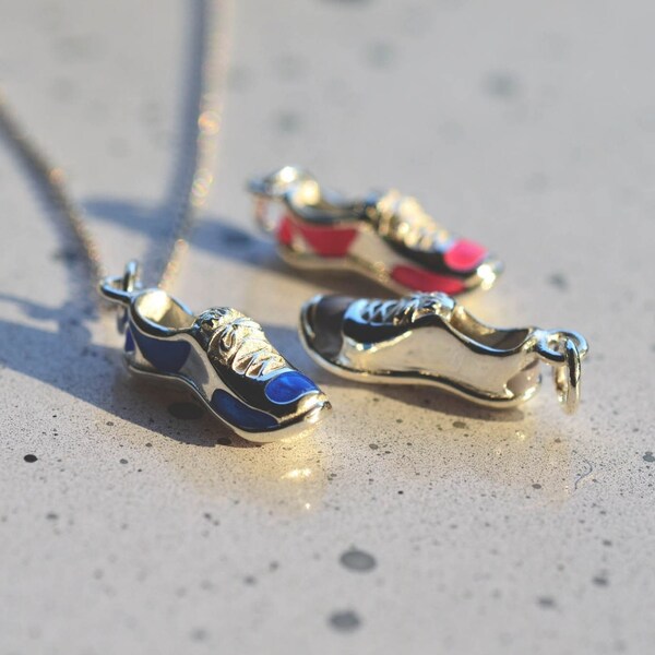 Running Shoe Charm Etsy