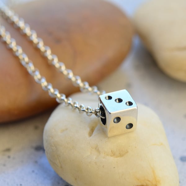 Dice Necklace Etsy