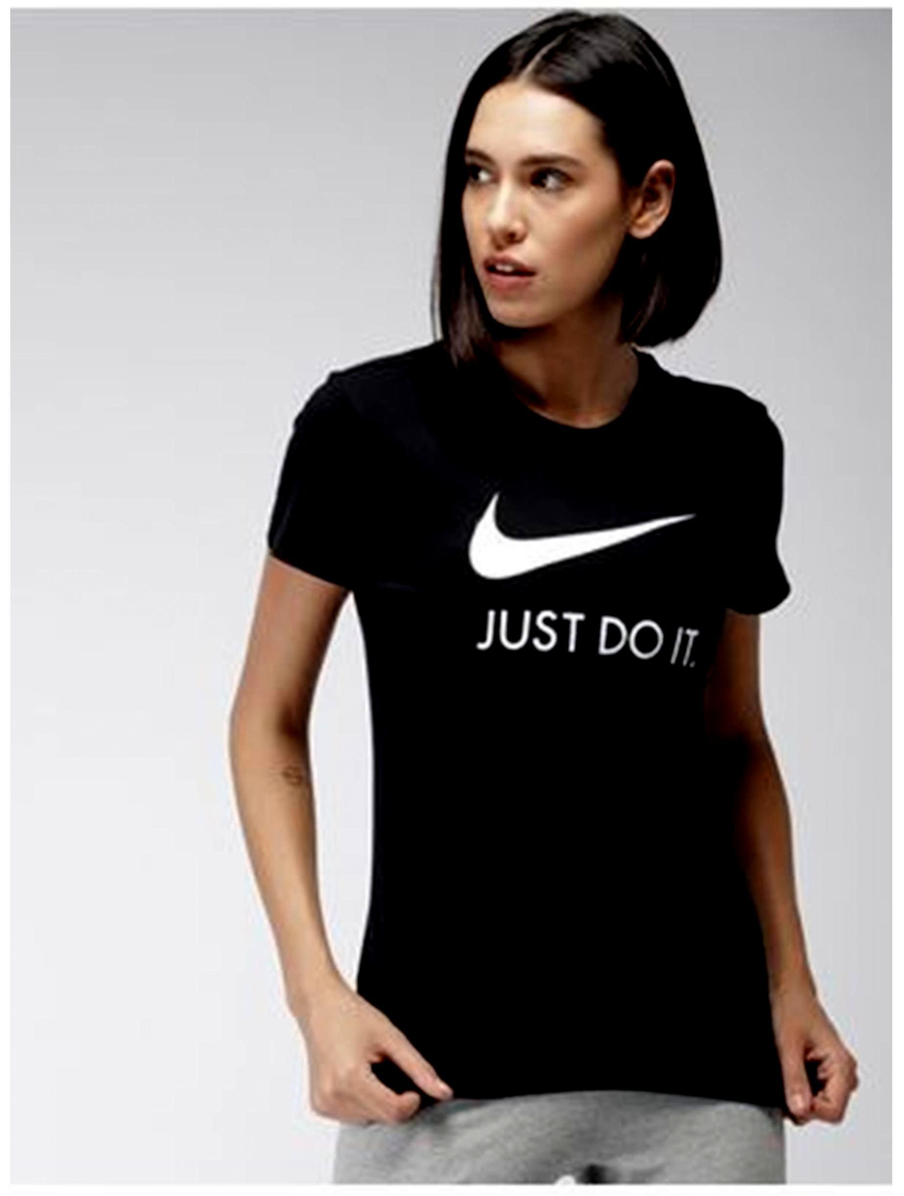 Nike Just Do It Women's TShirt. Crew Neck. Nike Classic Etsy