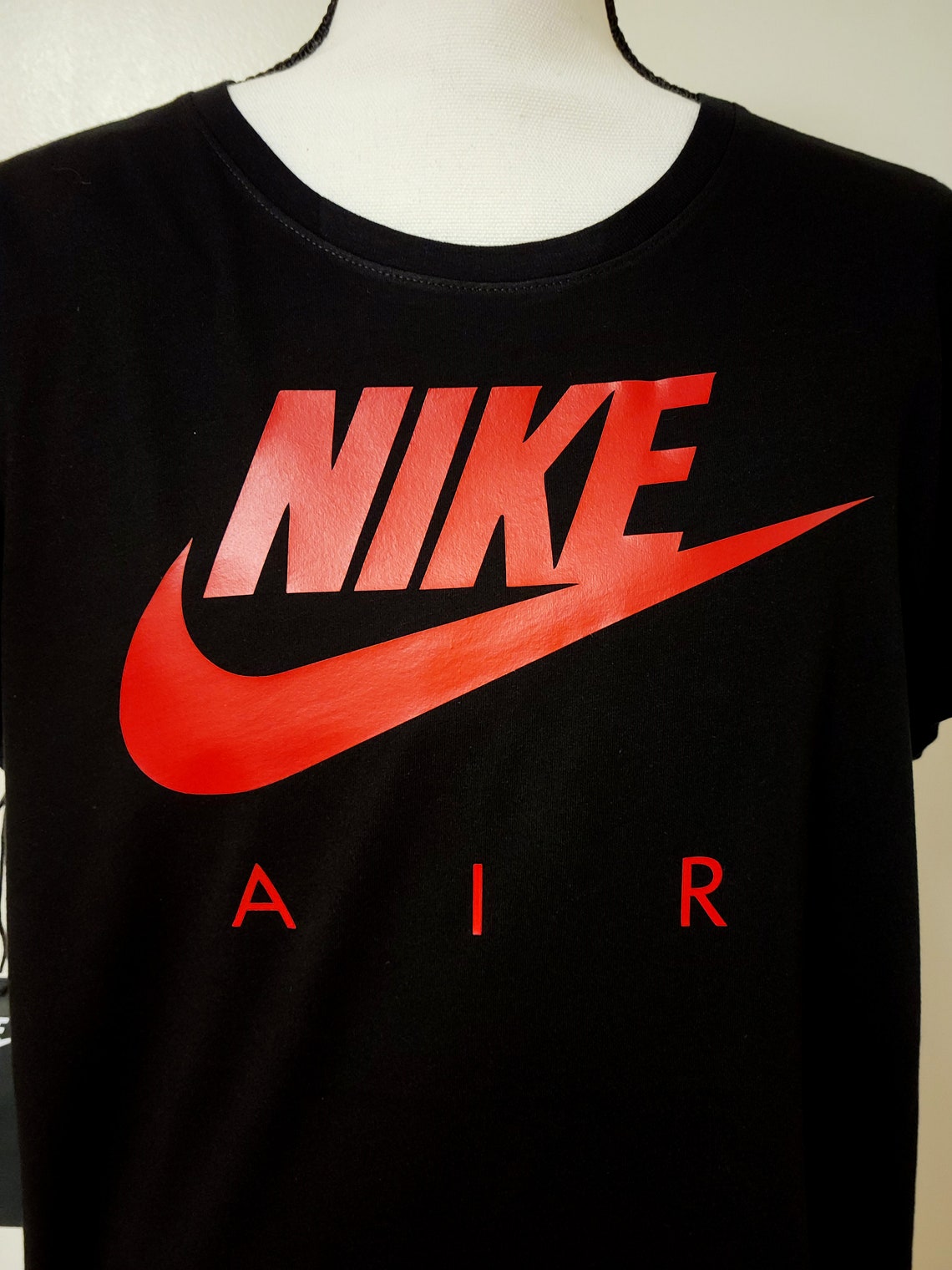 Nike AIR Women's T-Shirt. Crew Neck. Nike Classic Logo. | Etsy