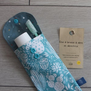 Zahnbürsten- und Zahnpasta-Etui für unterwegs