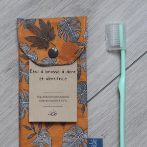 Zahnbürsten- und Zahnpasta-Etui für unterwegs
