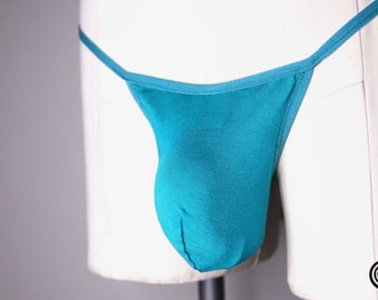 Men's Thong Underwear - Essential Turquoise