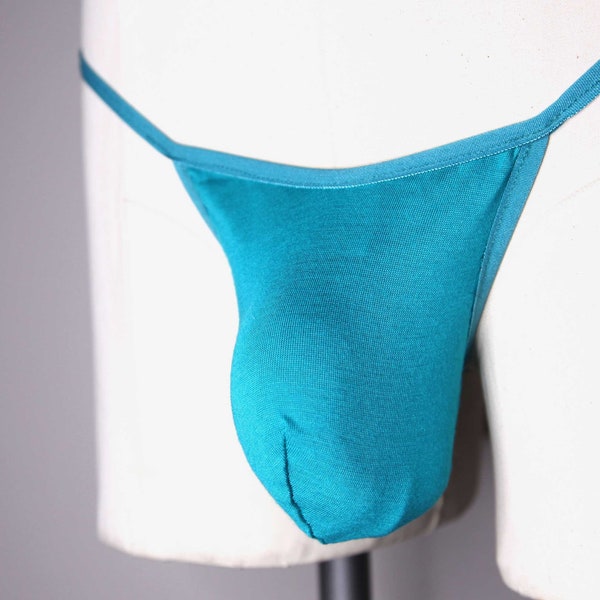 Men's Thong Underwear - Essential Turquoise