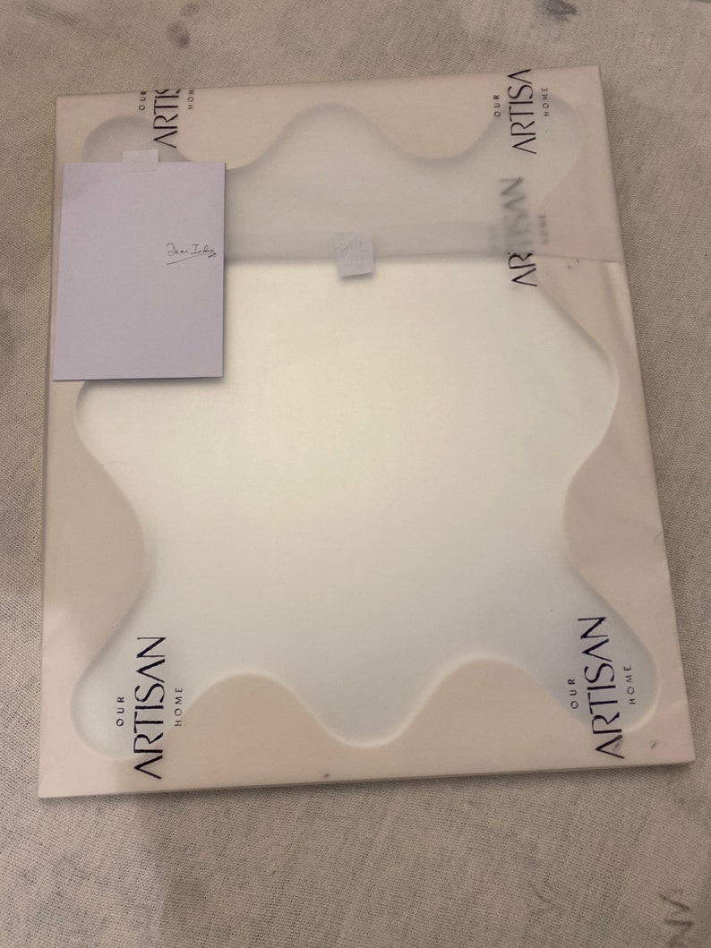 Small Wavy Wall Mirror Small Sguiggle Wall Decor Art Pastel Etsy UK