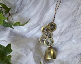 Feng Shui Bell with 5 coins