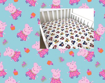 pig crib bedding