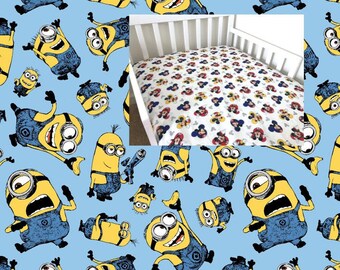 minion crib bedding