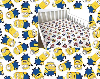 minion crib bedding