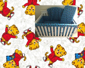 daniel tiger crib sheets