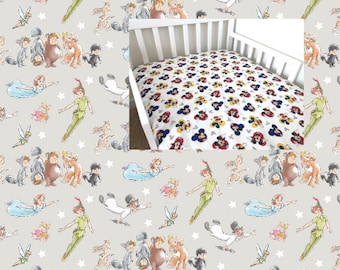 peter pan crib sheets