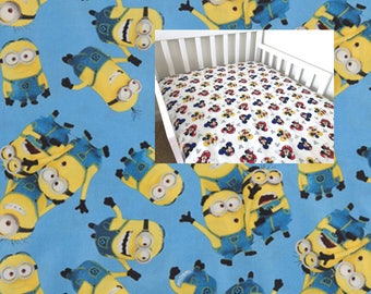 minion crib bedding