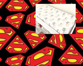 superman crib sheet