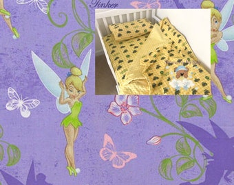 tinkerbell crib bedding