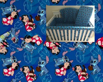 lilo and stitch crib sheets