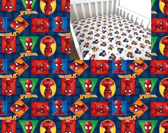 Spiderman Crib Sheet Etsy
