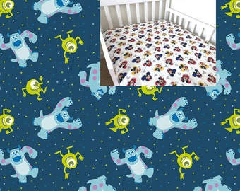 Monster Crib Bedding Etsy