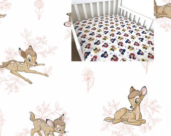 bambi crib bedding